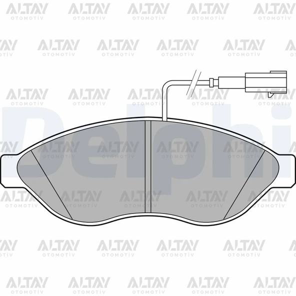 77367092 FREN BALATA DUCATO 06-14 / JUMPER III 06-14 / BOXER III 06-14 ÖN ÇİFT FİŞLİ ürün görseli 1