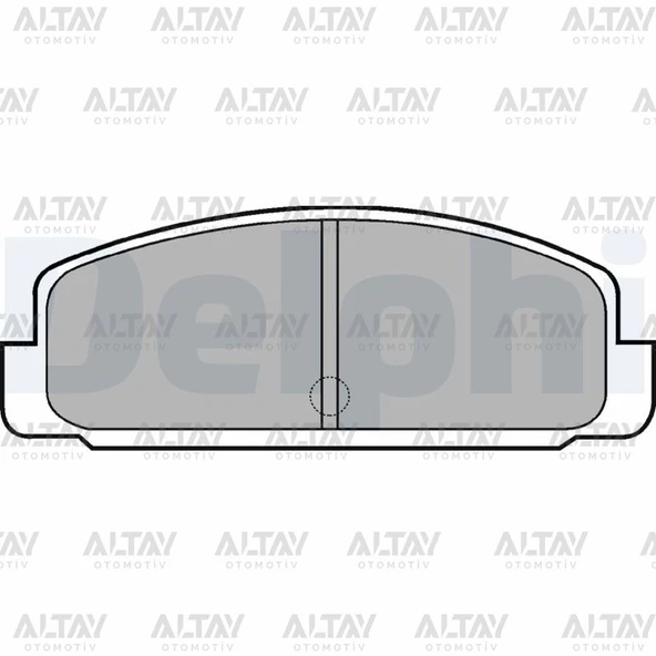 B6Y8-26-43Z FREN BALATA 626  98-02 / MAZDA 6 03-12 / 323 99= DISK ARKA ürün görseli 1