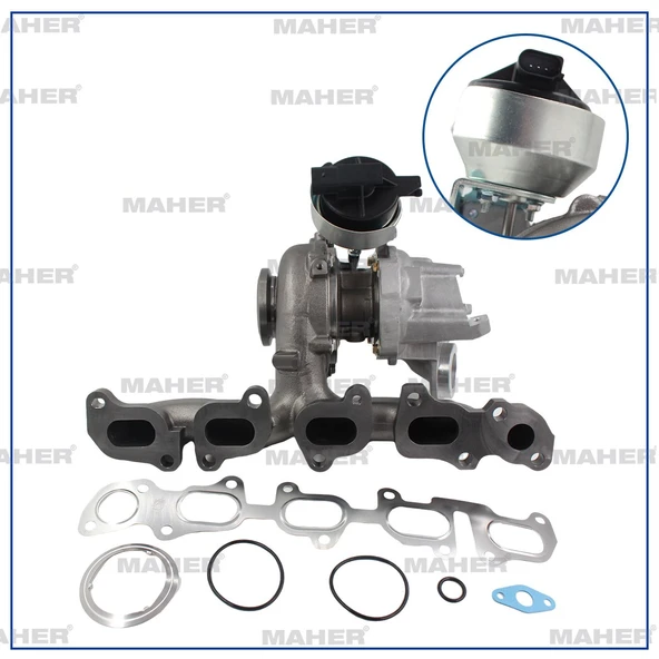 04L253020M TURBO PASSAT / TİGUAN / Q3 / Q2 / KODİAQ / SUPERB 15-24 CRLB-CRBC-CYKB--CUVC-CUVE-DBGA-DBGB-DFGA-DEJA-DEJB 2.0 TDİ ürün görseli 1