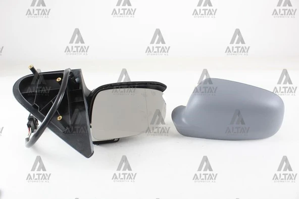 6N1857507H01C AYNA DIŞ DİKİZ POLO 99-01 ELEKTRİKLİ, ASTARLI SOL ürün görseli 1
