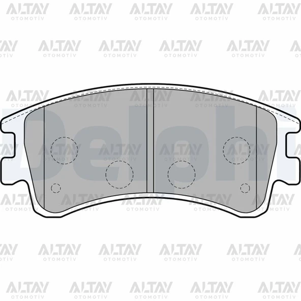G2YS-33-23ZA FREN BALATA MAZDA 6 02-07 ÖN ürün görseli 1