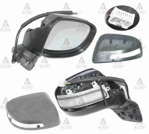 76208-TR0-G01 AYNA DIŞ DİKİZ CIVIC 12-16 FB7 ELEKTRİKLİ ISITMALI SİNYALLİ OTOMATİK KATLANIR SAĞ ürün görseli 1