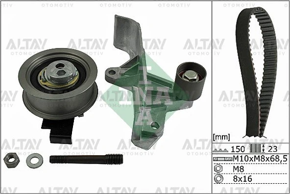 06B198119C TRİGER SETİ PASSAT / A4 / A6 01-04 AWT-ALT 1.8 T-2.0 ürün görseli 1