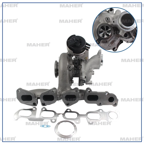 04L253124 TURBO A4 / A5 / A6 / Q5 11= CNHA-CNHC-CZJA-DESA-DETA-DETB 2.0 TDİ ürün görseli 1