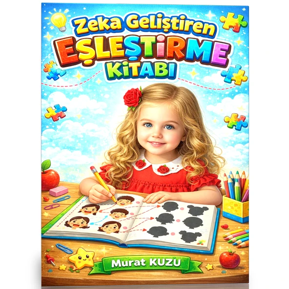 Zeka Geliştiren Eşleştirme Kitabı 3 7 Yaş ürün görseli 1