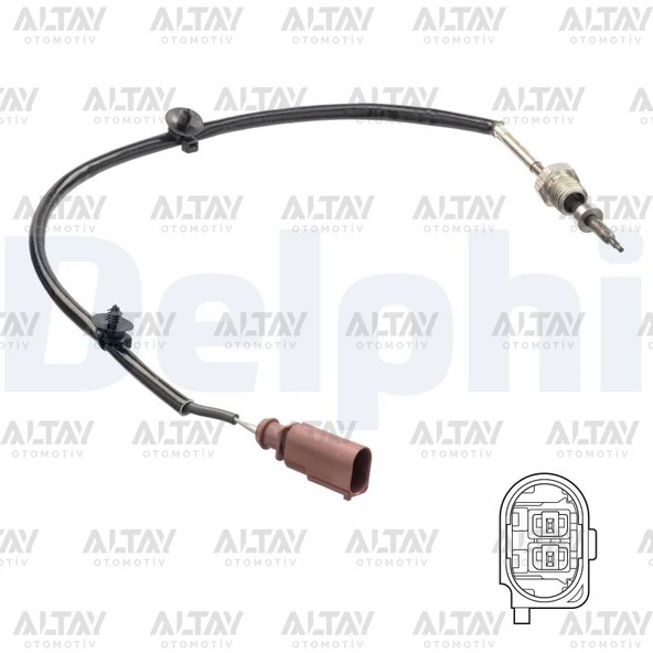 03L906088CA SENSOR EGZOZ SICAKLIK A6 09-11 CAHA-CAHB 2.0 TDI (TURBO ONCESI) ürün görseli 1