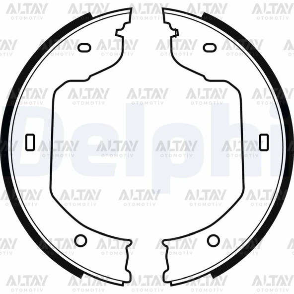 7L6698525 FREN BALATA TOUAREG / Q7 04-10 PABUÇ ARKA 185*300 ürün görseli 1
