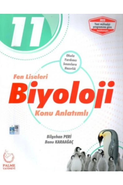 Palme 11.Sınıf Biyoloji Konu Anlatim Fen Liseleri ürün görseli 1