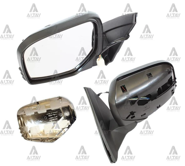 MN167429 AYNA DIŞ DİKİZ L-200 06-14 ELEKTRİKLİ ISITMALI KROM SOL ürün görseli 1