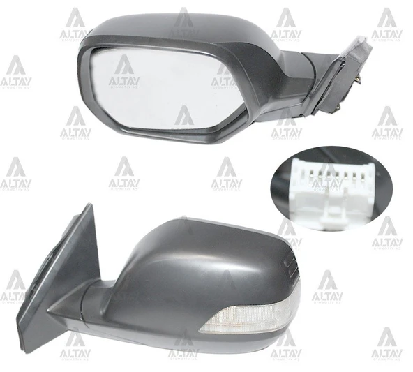 76250-SWW-506ZE AYNA DIŞ DİKİZ CRV 07-12 ELEKTRİKLİ ISITMALI SİNYALLİ OTOMATİK KATLANIR SOL ürün görseli 1