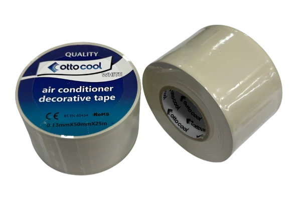 2 Ad Kaliteyi Bilenler İçin Ottocool Klima Dekoratif Bantı Kalın Dar Sarım 50mm x 25mt ürün görseli 1