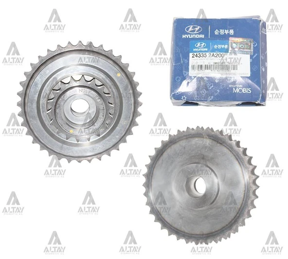24335-2A200 DİŞLİ MAZOT POMPA ACCENT 06-09 ERA / I-20 09-11 / I-30 07-12 / BLUE 11-14 / CERATO / RIO DİZEL ürün görseli 1