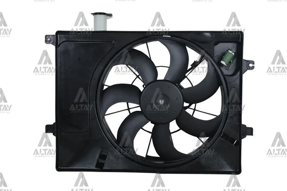 25380-3X000 FAN RADYATÖR I-30 12-16 / ELANTRA 11-14 BENZİNLİ DAVLUMBAZLI ürün görseli 1
