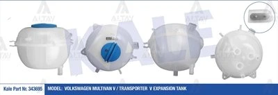 7H0121407C YEDEK SU DEPOSU TRANSPORTER T5 / T6 04= 1.9 TDI-2.0 TDI-2.5 TDI (KAPAKLI) ürün görseli 1