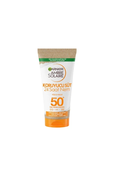 Garnier Ambre Solaire Koruyucu Süt Yüz & Vücut için SPF50 50 ml ürün görseli 1