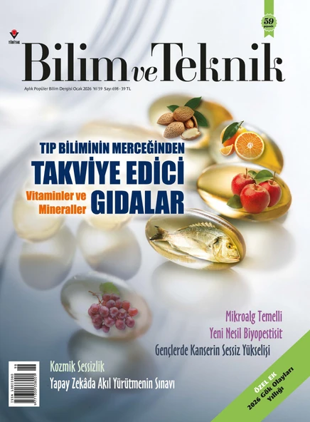 Bilim ve Teknik Dergi Ocak 2026 ürün görseli 1