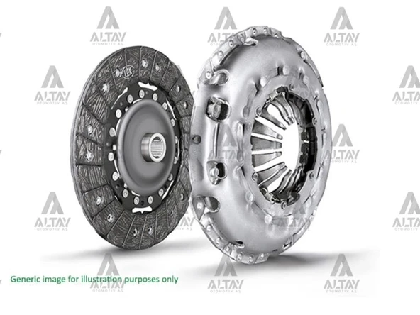 03L141016 DEBRİYAJ SETİ CRAFTER 12= 2.0 TDI CKUB-CKUC RULMANSIZ 163 PS ürün görseli 1