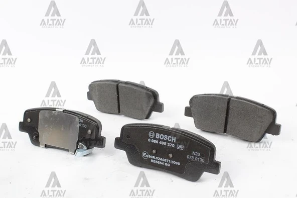 583020WA00 FREN BALATA SANTAFE 13-17 / SORENTO 11-15 DISK ARKA ürün görseli 1