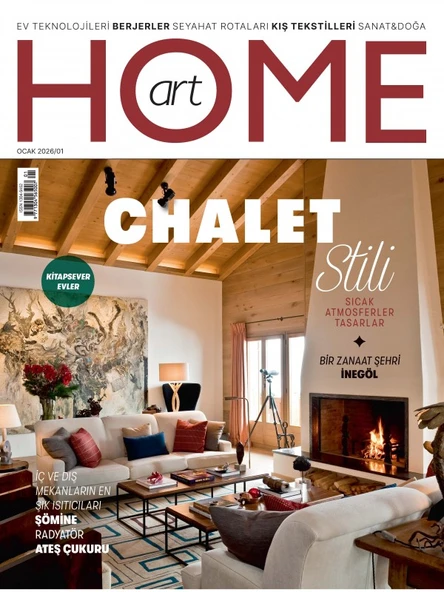 Home Art Dergi Ocak 2026 ürün görseli 1