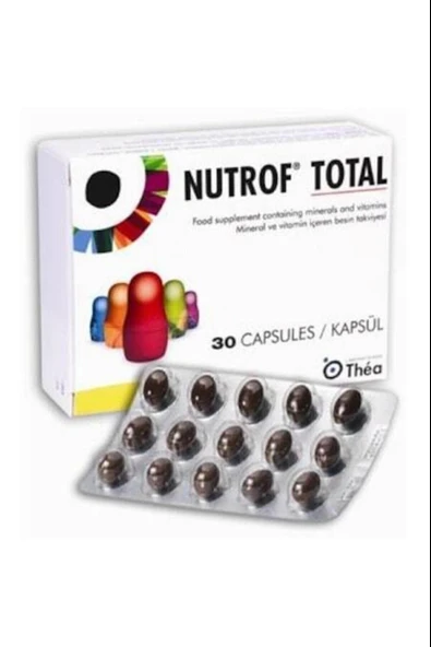 Nutrof Total 30 Kapsül 2 Adet ürün görseli 1