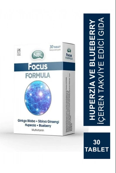 Nbl Focus Formula 30 Tablet ürün görseli 1