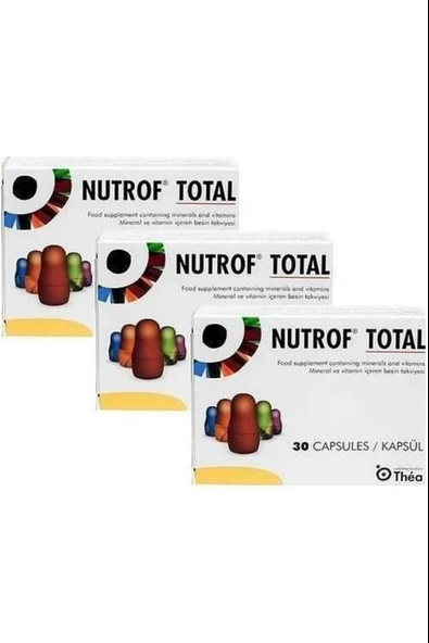 Nutrof Total 30 Kapsül 3 Adet ürün görseli 1