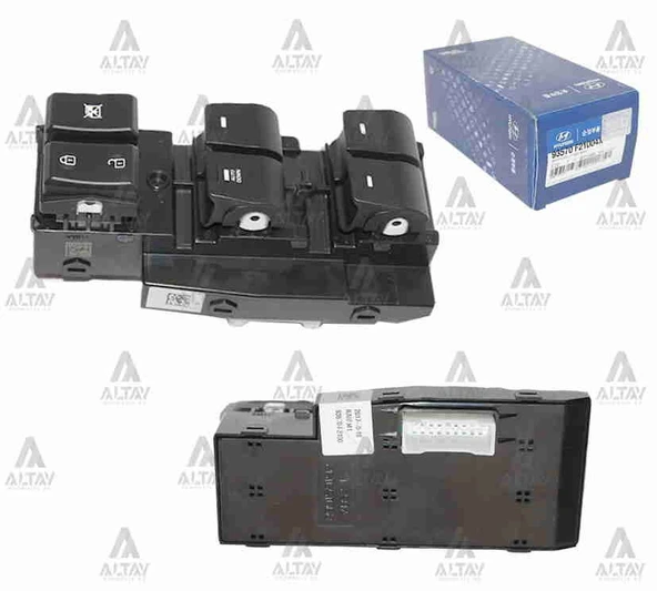 93570-F21004X DÜĞME CAM AÇMA ELANTRA ÖN 16-18 SOL (ELİTE PLUS) ürün görseli 1