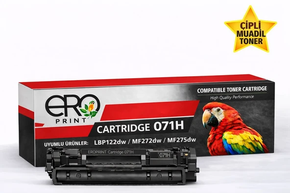 Canon CRG 071H / 5646C002AA Çipli Muadil Toner - 2500 Sayfalık ürün görseli 1