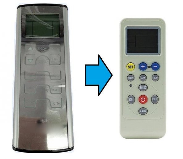 FRIGIDAIRE R16/BGCE  Klima Kumandası- Eşdeğer ürün görseli 1