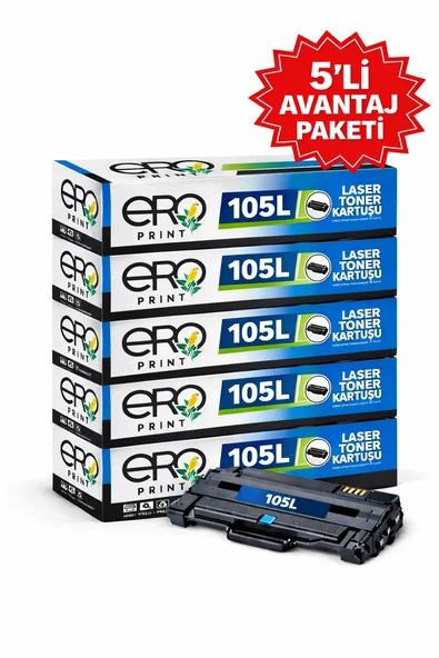 Samsung MLT-D105L Muadil Toner - 5'li Avantaj Paket ürün görseli 1