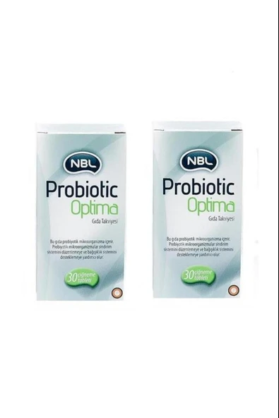 NBL Probiotic Optima 30 Tablet 2 Adet ürün görseli 1