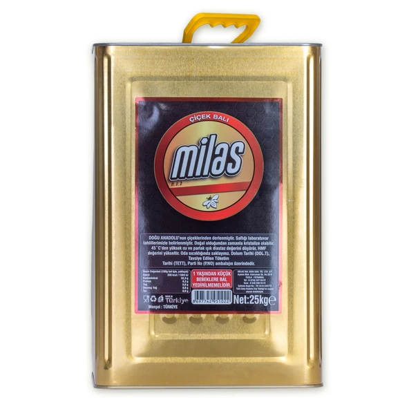 Milas Üreticiler Birliği Çiçek Balı 25 KG ürün görseli 1