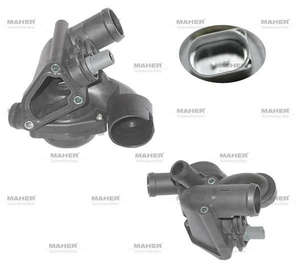 022121111G TERMOSTAT KOMPLE TOUAREG / Q7 03-07 PORSCHE  V6 3.2 ürün görseli 1