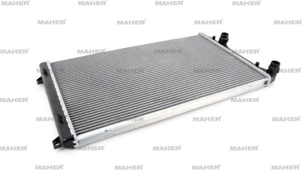 5K0121253D RADYATÖR SU CADDY / OCTAVIA / LEON / GOLF5 / PASSAT 04-10 CAXA-BMY-BJB-BXE-BKC 1.4TSI-1.9 TDI BRAZ BRAZING ürün görseli 1