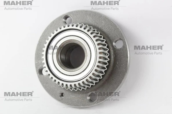 6X0598477 TEKER PORYASI POLO  99-01 / POLO CLASSIC 99-02 ARKA RULMANLI ABSLİ (43 DİŞ) 4 BİJON 28mm ürün görseli 1