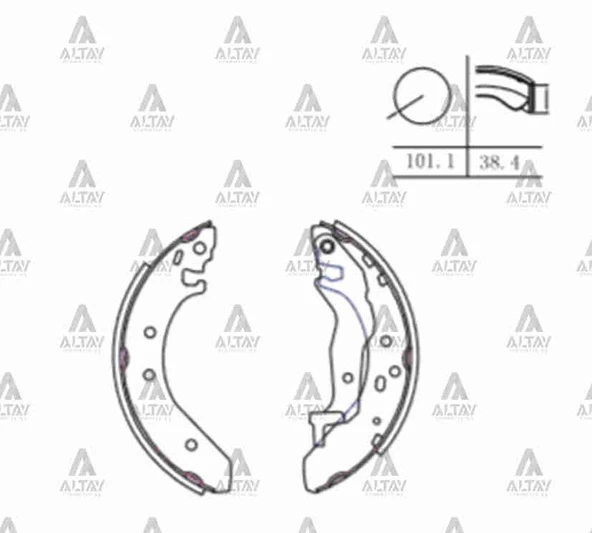 04431-ST3-E00 FREN BALATA CIVIC  96-00 EURO ürün görseli 1