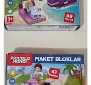 PICCOLO MONDI MAKET BLOKLAR 48 PARÇA +3 YAŞ ürün görseli 1