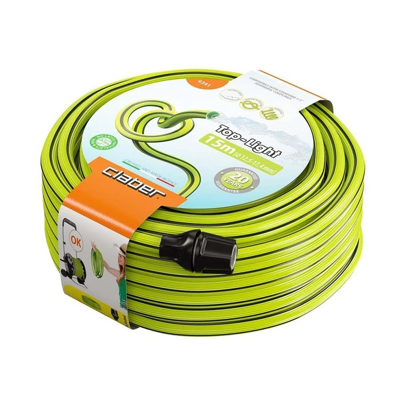 Claber 9341 Top-Light Sulama Hortumu 15 mt 1/2 ürün görseli 1
