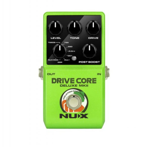 NUX Drive Core Deluxe MKII Overdrive ve Distortion Pedalı ürün görseli 1
