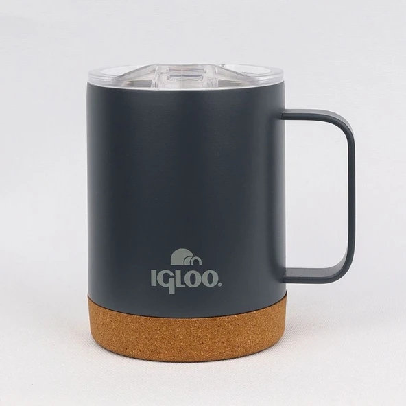 Igloo Cork Mug 350ml Koyu Gri 205696 ürün görseli 1
