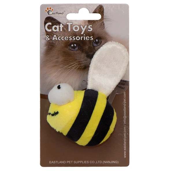 Eastland Catnipli Peluş Dijital Sesli Arı 6,5cm ürün görseli 1