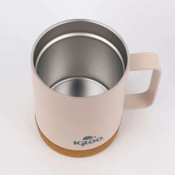 Igloo Cork Mug 350ml Bej 205696 - Resim 4