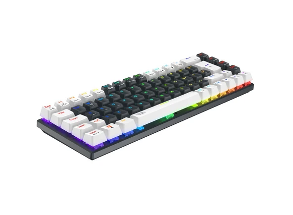GAMEAGLE STRIKE COMPACT MK-69X1BAB MEKANİK KABLOLU KLAVYE BLUE SWITCH - Resim 4