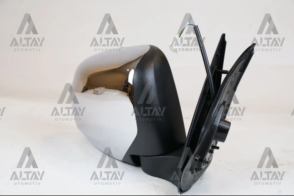 7632B680 AYNA DIŞ DİKİZ L-200 15-19 ELEKTRİKLİ ISITMALI KROM SAĞ ürün görseli 1