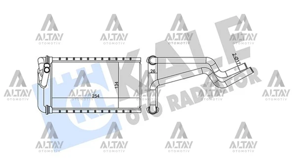 79110-SNA-A01 RADYATÖR KALORİFER CIVIC 06-12 FD6 ürün görseli 1