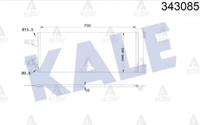 96930818 YEDEK SU DEPOSU AVEO T250 / T255 09-13 (KAPAKLI) ürün görseli 1