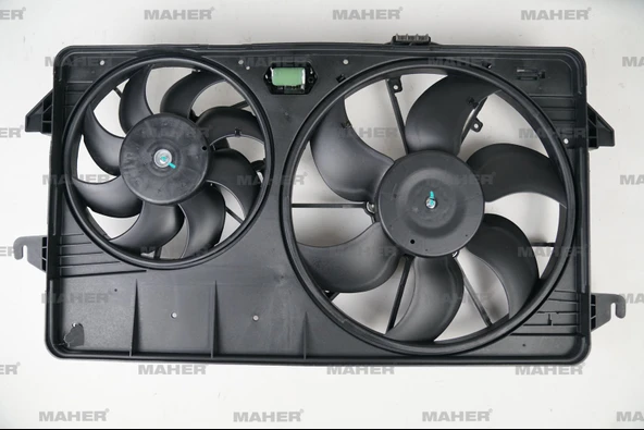 9T168C607AA FAN RADYATÖR TRANSIT CONNECT 02-13 / 1.8 TDCI DAVLUMBAZLI (ÇİFT MOTOR) ürün görseli 1