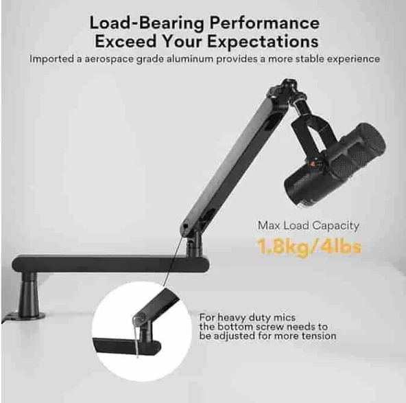 Maono BA92 Mikrofon Süspansiyonlu Arm Stand - Resim 2