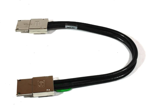 Molex 74546-0813 iPass PCIe x8 .5M 24 AWG Cable Assembly ürün görseli 1