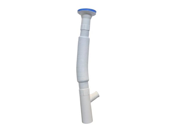 ÖZBEST KÖRÜKLÜ LAVABO SİFONU MAKİNE TAHLİYE GİDERLİ ürün görseli 1